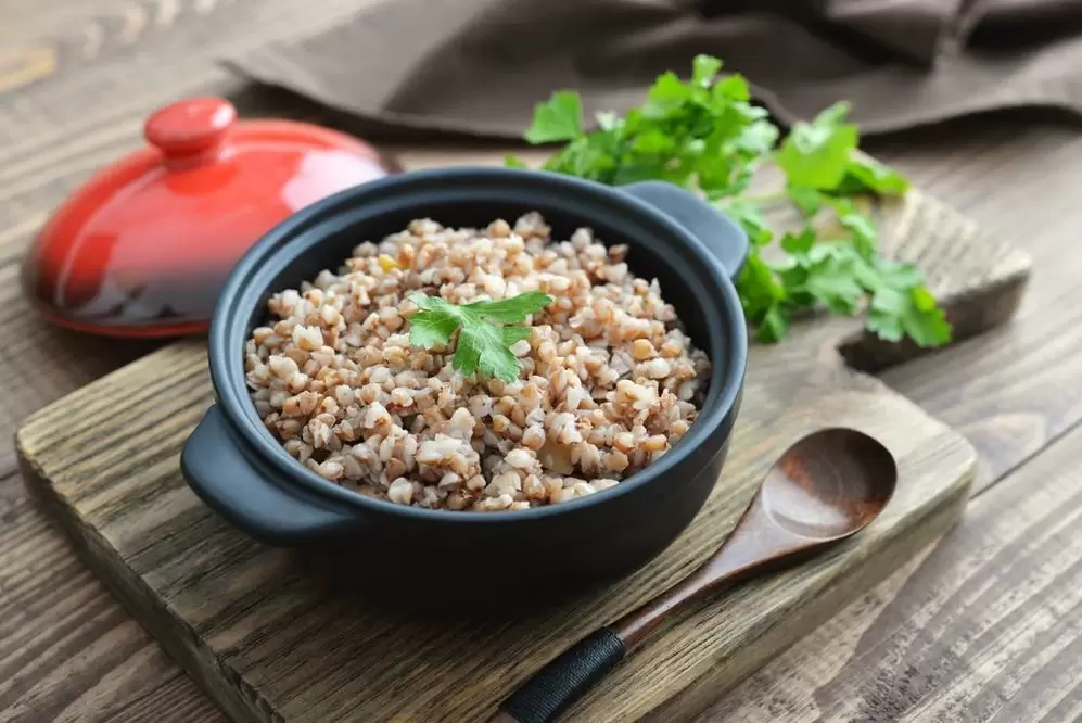 Steamed buckwheat is the main product of buckwheat diet