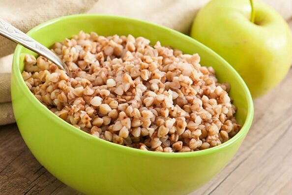 buckwheat porridge on a diet